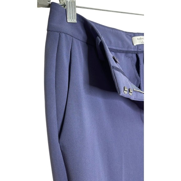 ARITZIA BABATON ATELIER TROUSER PANTS SIZE 10 BLUE - Picture 4 of 11